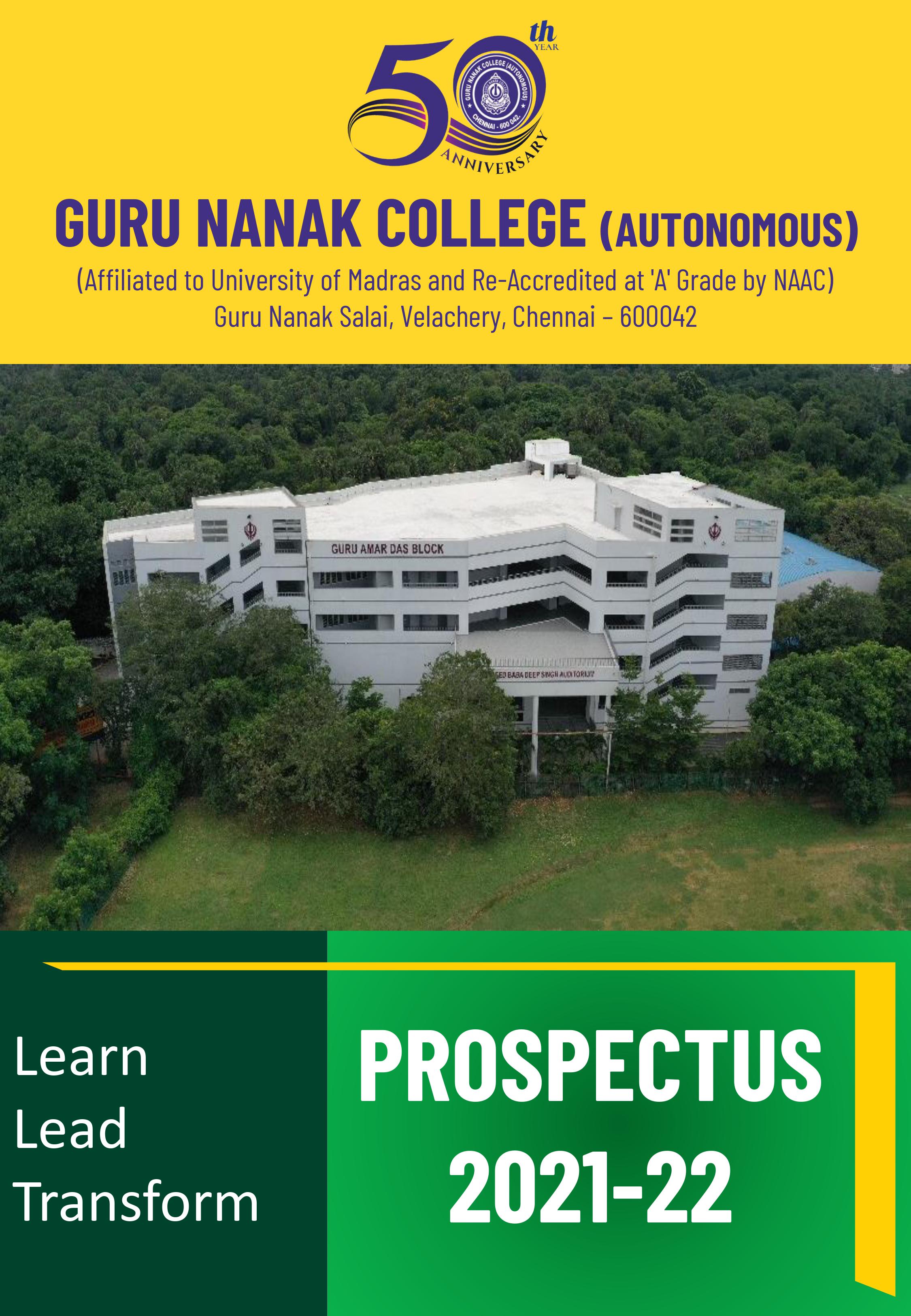 GNC Prospectus 2021-22