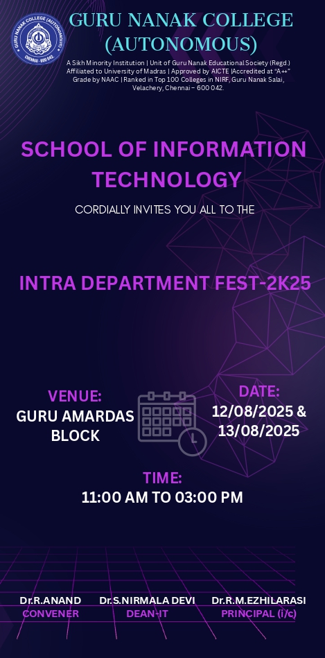 School of Information Technology organises Intra Department Fest 2025