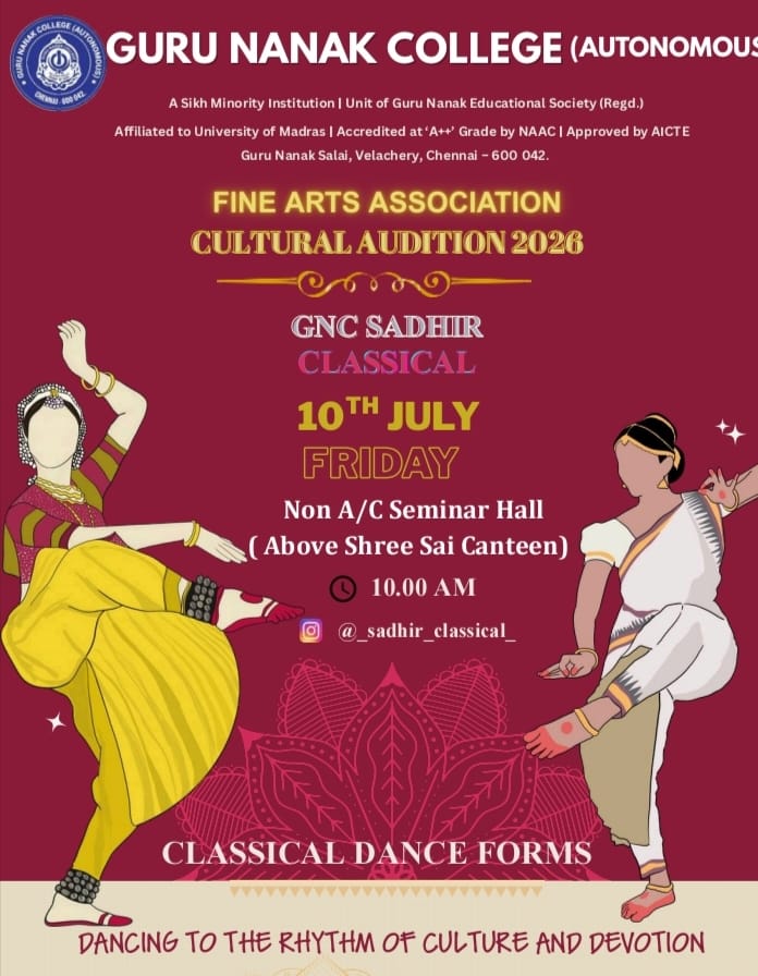 GNC Sadhir audition 2026