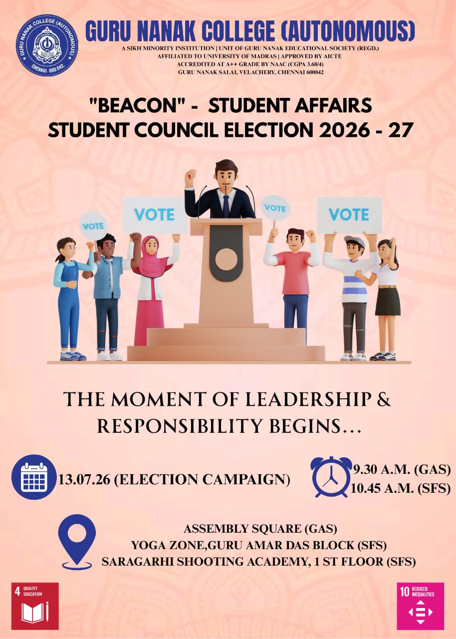 Beacon - Student Affairs - Student Council Election 2026 -27