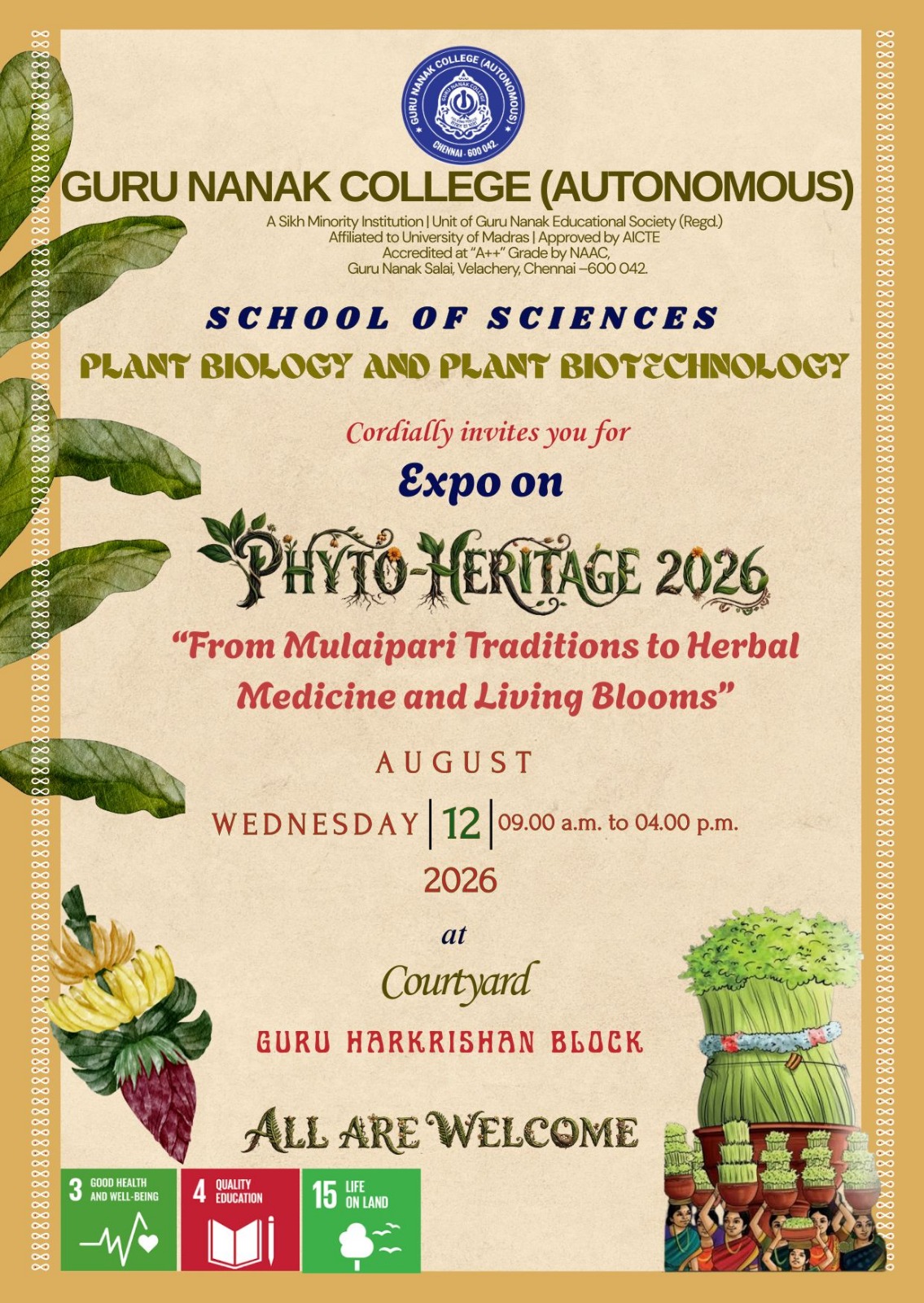 B.Sc PB & PBT organises Expo on Photo - Heritage 2026