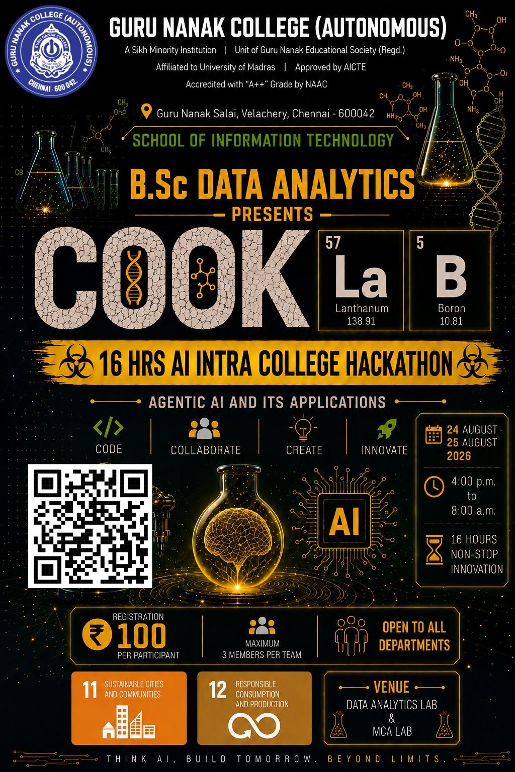 B.Sc. Data Analytics organises Cook Lab