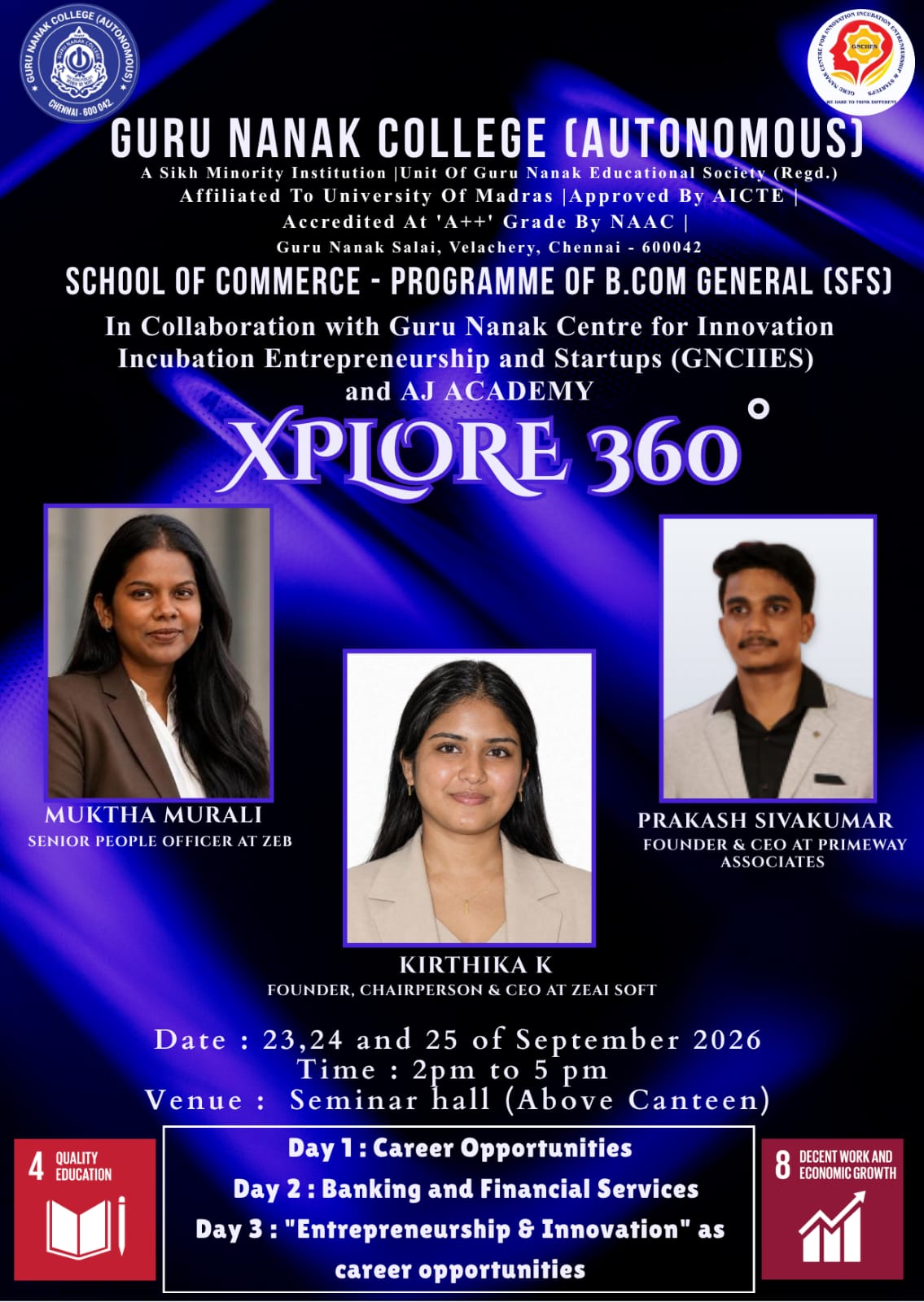 B.Com General - SFS organises Xplore 360*