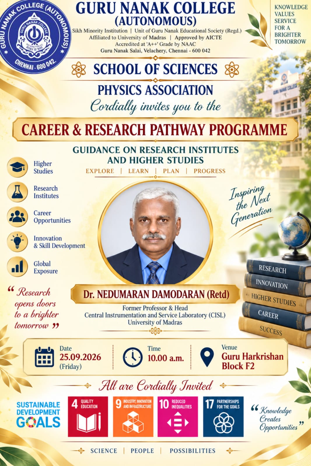 Physics Association organises  Career and Research Pathway Programme