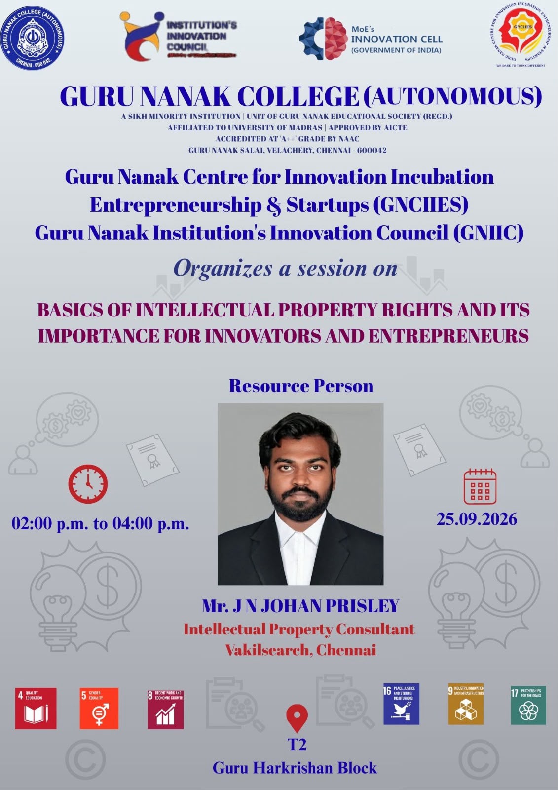 GNCIIES organises session on Basics of IPR